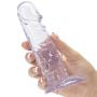 Ice Gem Realistic Suction Cup Dildo 6 Inch