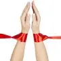 Worldgirl Oh! Red Silky Bondage Restraints