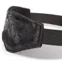 Bondage Boutique Black Rose Faux Fur Lined Blindfold