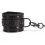 Bondage Boutique Black Rose Faux Fur Lined Wrist Cuffs Bondage Boutique Black Rose Faux Fur Lined Wrist Cuffs