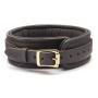 Coco de Mer Brown Leather Collar