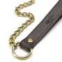 Coco de Mer Brown Leather Lead