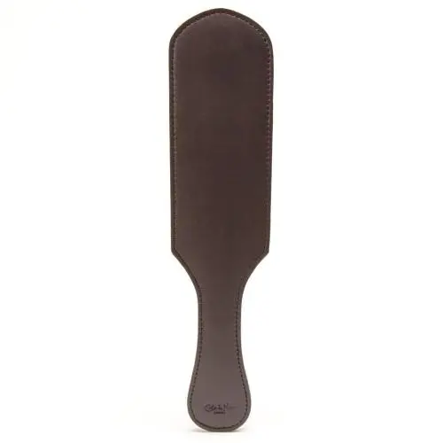 Coco de Mer Brown Leather Paddle Coco de Mer Brown Leather Paddle