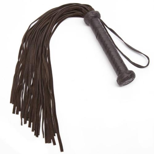 Coco de Mer Brown Leather Flogger Coco de Mer Brown Leather Flogger