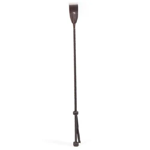Coco de Mer Brown Leather Riding Crop Coco de Mer Brown Leather Riding Crop