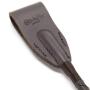 Coco de Mer Brown Leather Riding Crop