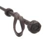 Coco de Mer Brown Leather Riding Crop