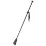 Coco de Mer Brown Leather Riding Crop