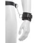DOMINIX Deluxe Leather Body Harness with Cock Ring and Wrist Cuffs DOMINIX Deluxe Leather Body Harness with Cock Ring and Wrist Cuffs