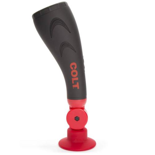 Colt Mighty Mouth Textured Vibrating Male Masturbator with Suction Cup Colt Mighty Mouth Textured Vibrating Male Masturbator with Suction Cup