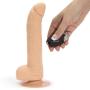 Get Real 10 Function Remote Control Suction Cup Dildo Vibrator 7 Inch