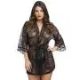 Worldgirl Flaunt Me Black Lace Robe Worldgirl Flaunt Me Black Lace Robe