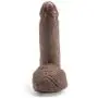 King Cock Ultra Realistic Suction Cup Dildo with Balls 5.5 Inch