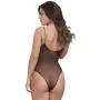 Worldgirl Crotchless Sheer Spaghetti Strap Body