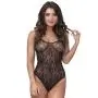 Worldgirl Crotchless Lace Spaghetti Strap Body Worldgirl Crotchless Lace Spaghetti Strap Body