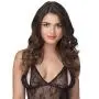 Worldgirl Crotchless Lace Peek-a-Boo Body