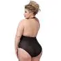 Worldgirl Plus Size Crotchless Halterneck Body