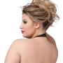 Worldgirl Plus Size Crotchless Halterneck Body