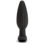 ElectraStim Bi-Polar Electrosex Silicone Noir Rocker Medium Butt Plug