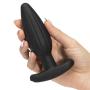 ElectraStim Bi-Polar Electrosex Silicone Noir Rocker Medium Butt Plug