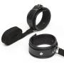 DOMINIX Deluxe Leather Cuffs Bedroom Restraint Kit