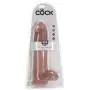 King Cock Mega Girthy Ultra Realistic Suction Cup Dildo 10.5 Inch