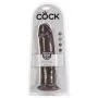 King Cock Extra Girthy Ultra Realistic Suction Cup Dildo 9.5 Inch