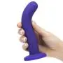 Worldgirl Silicone Suction Cup G-Spot Dildo 7 Inch