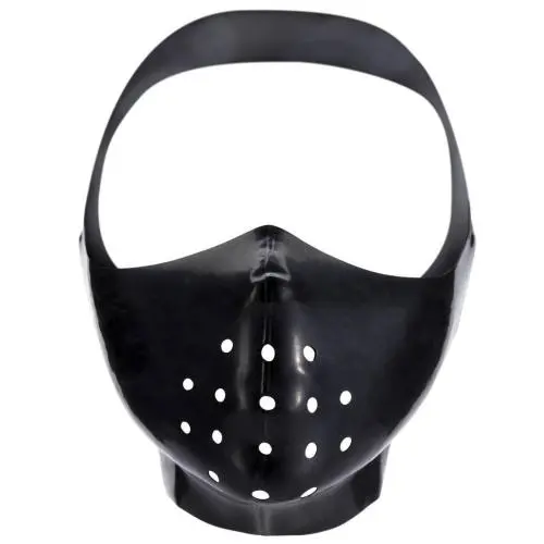 Renegade Rubber Latex Gimp Mask Muzzle Renegade Rubber Latex Gimp Mask Muzzle