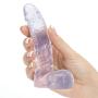 Ice Gem Realistic Dildo with Balls 5 Inch