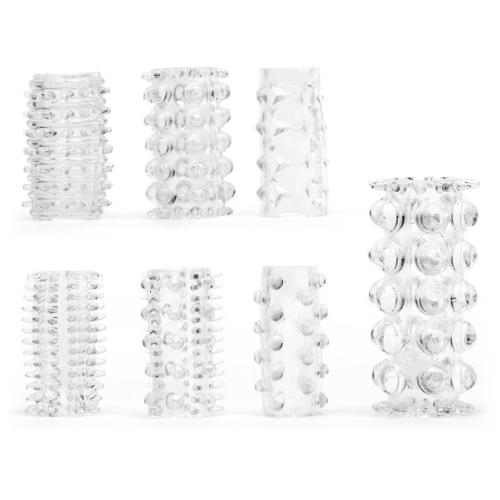 Worldgirl Textured Penis Sleeve Set (7 Pack)