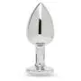 Rosebuds Stainless Steel Swarovski Crystal Butt Plug 2.5 Inch Rosebuds Stainless Steel Swarovski Crystal Butt Plug 2.5 Inch