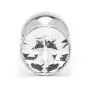 Rosebuds Stainless Steel Swarovski Crystal Butt Plug 2.5 Inch Rosebuds Stainless Steel Swarovski Crystal Butt Plug 2.5 Inch