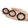 Worldgirl Get Hard Beaded Silicone Cock Ring Set (3 Pack) Worldgirl Get Hard Beaded Silicone Cock Ring Set (3 Pack)