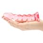Doc Johnson Crystal Jellies Ribbed Anal Starter Dildo 5 Inch