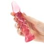 Doc Johnson Crystal Jellies Ribbed Anal Starter Dildo 5 Inch