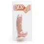 Cushioned Core Realistic Suction Cup Dildo with Balls 6 Inch