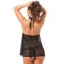 Worldgirl Unwrap Me Black Lace Babydoll Worldgirl Unwrap Me Black Lace Babydoll