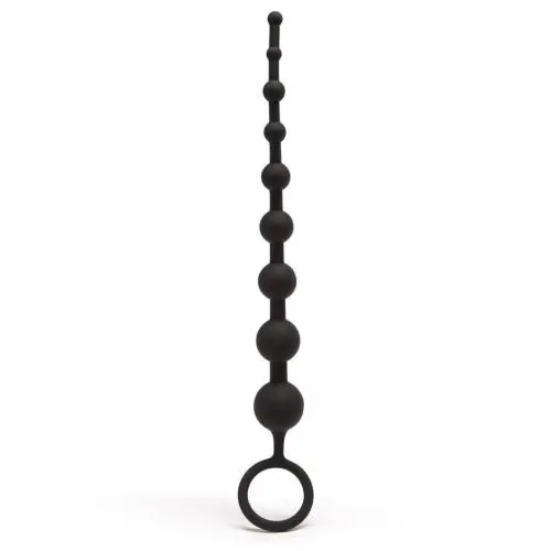 Worldgirl Classic Silicone Anal Beads 10 Inch