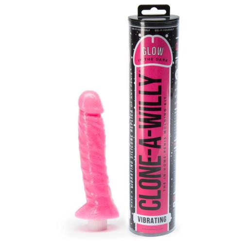 Clone-A-Willy Glow In The Dark Vibrator Moulding Kit Pink Clone-A-Willy Glow In The Dark Vibrator Moulding Kit Pink