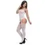 Worldgirl White Fishnet and Lace Bodystocking