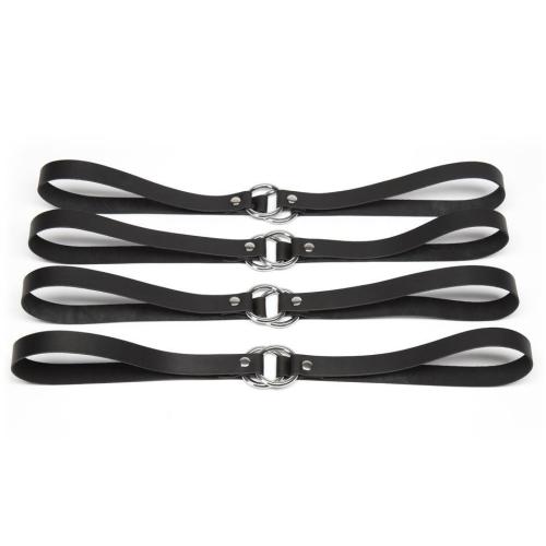 DOMINIX Deluxe Leather Bed Restraint Corner Straps (4 Pack) DOMINIX Deluxe Leather Bed Restraint Corner Straps (4 Pack)