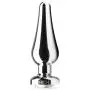 LuxGem Metal Jewelled Butt Plug 4 Inch