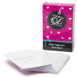 Worldgirl Oh! Kinky Confessions Truth or Dare Card Game (52 Pack)