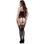Baci Lingerie Corset-Style Crotchless Suspender Bodystocking Baci Lingerie Corset-Style Crotchless Suspender Bodystocking