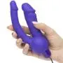 Double O Heaven 10 Function Vibrating Silicone Double Penetration Dildo