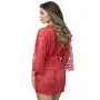 Worldgirl Flaunt Me Red Lace Robe Worldgirl Flaunt Me Red Lace Robe