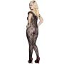 Music Legs Plus Size Bardot Crotchless Bodystocking Music Legs Plus Size Bardot Crotchless Bodystocking