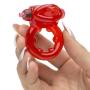 Nubby Clitoral Tongue Extra Quiet Vibrating Cock Ring