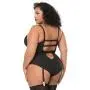Worldgirl Plus Size Seduce Me Push-Up Crotchless Body Worldgirl Plus Size Seduce Me Push-Up Crotchless Body